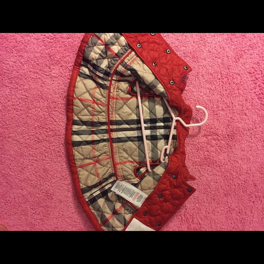 Burberry 9 months girl jacket