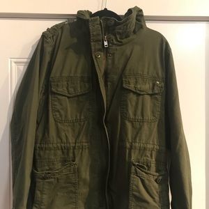 NWT American Eagle green utility jacket xl