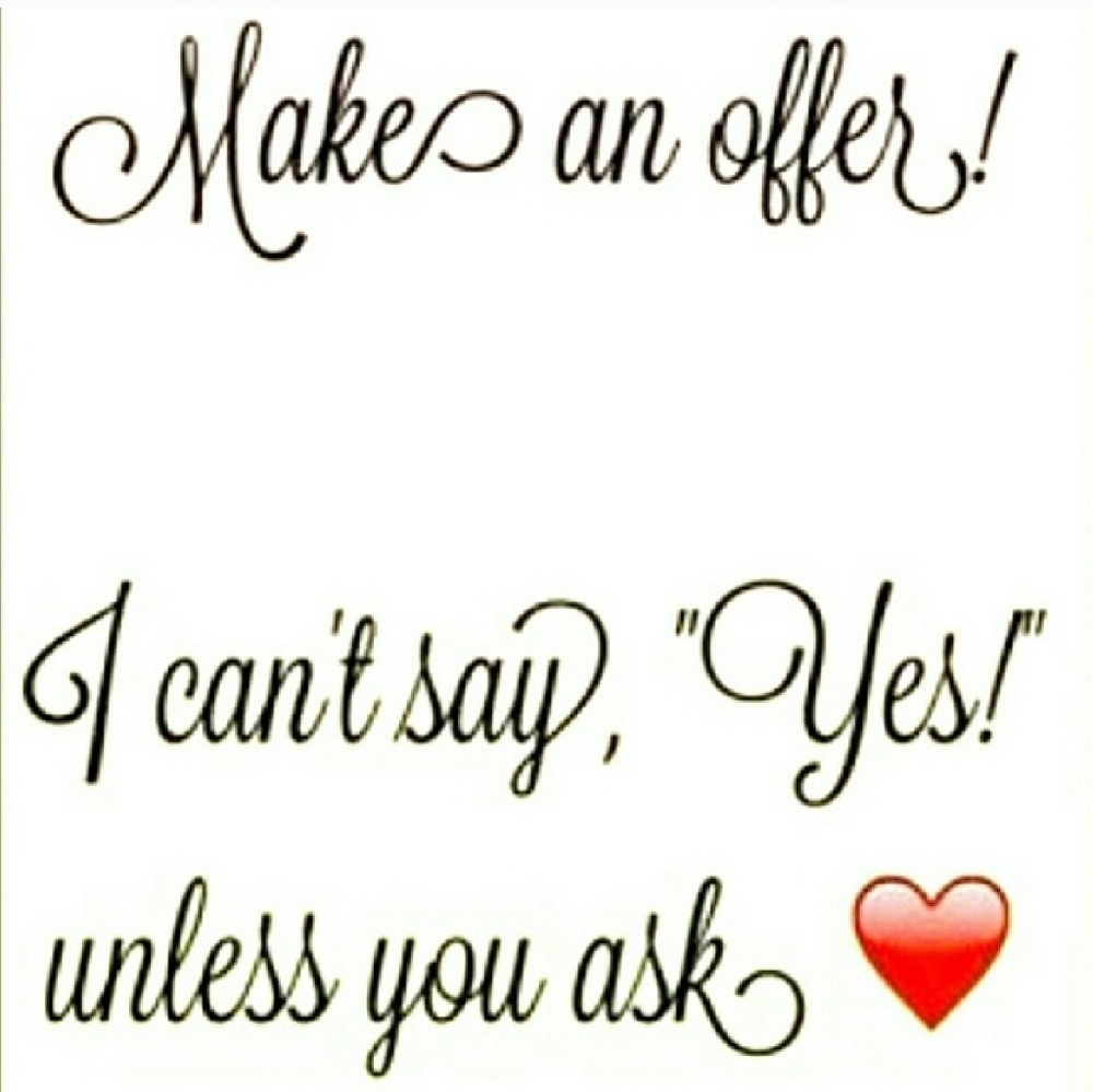I love offers!