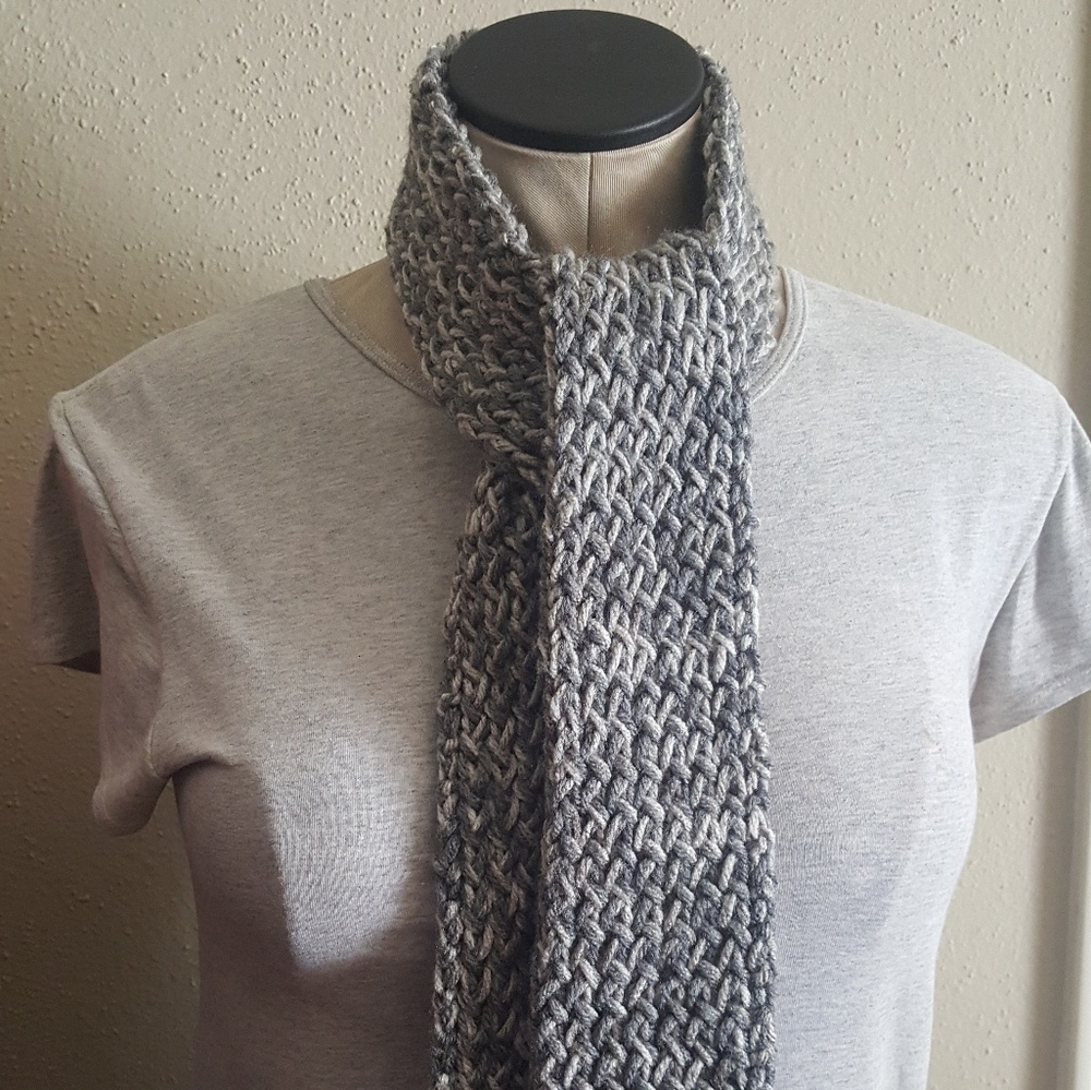 *SOLD* Handmade Knitted Scarf NWOT