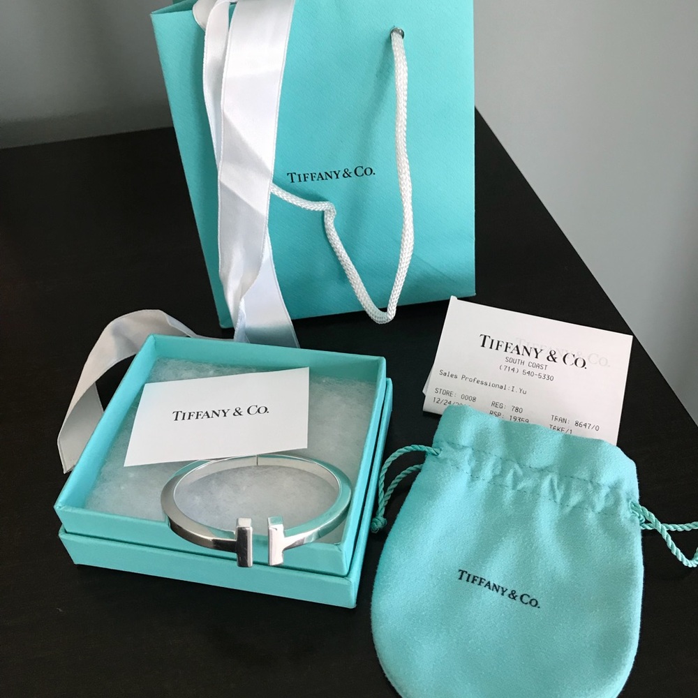 Authentic Tiffany T Collection bracelet