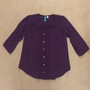 Plum blouse