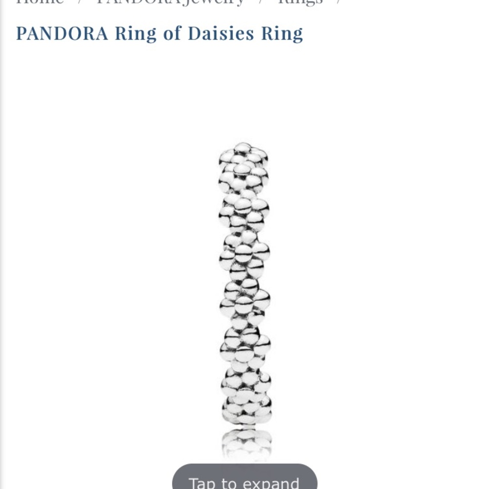 Pandora ring of Daises ring