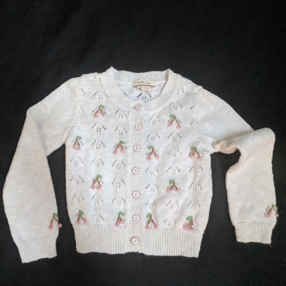 Matilda Jane Sweet Cherries Cardigan/Sweater