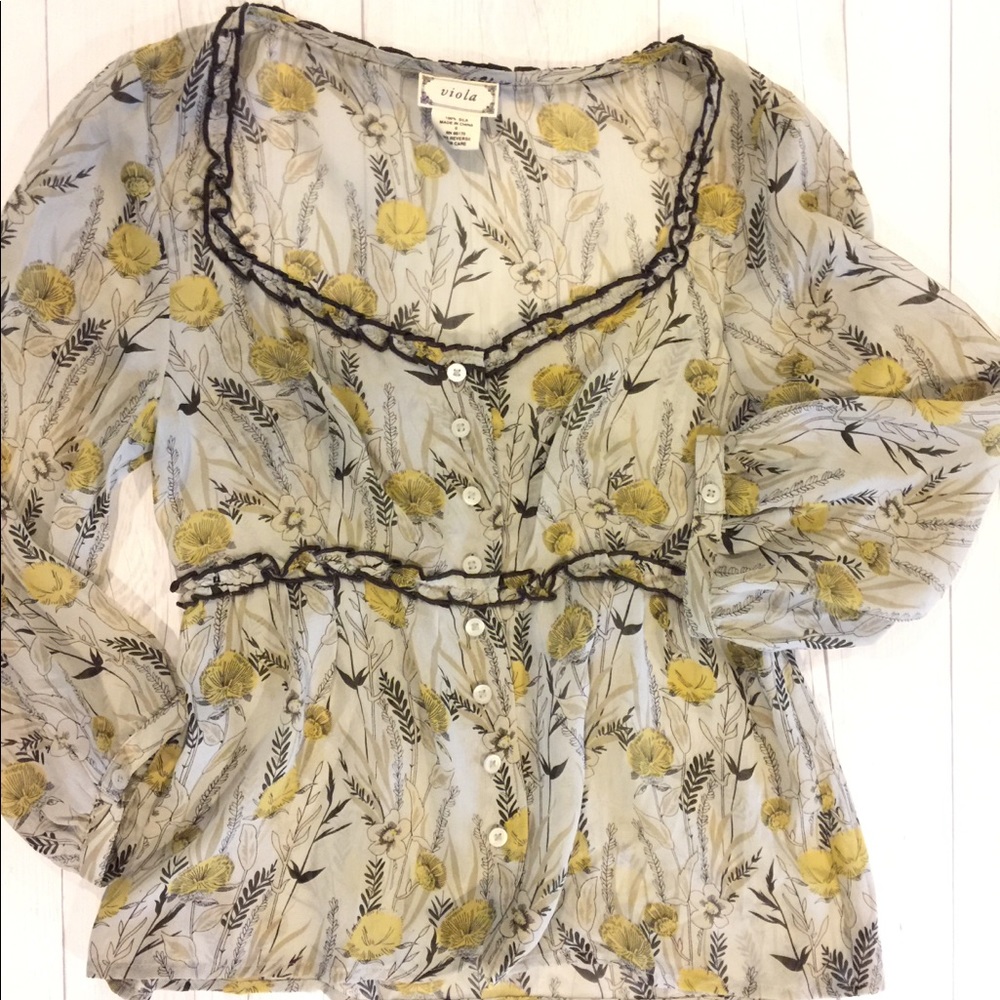 Anthropologie Viola Blouse
