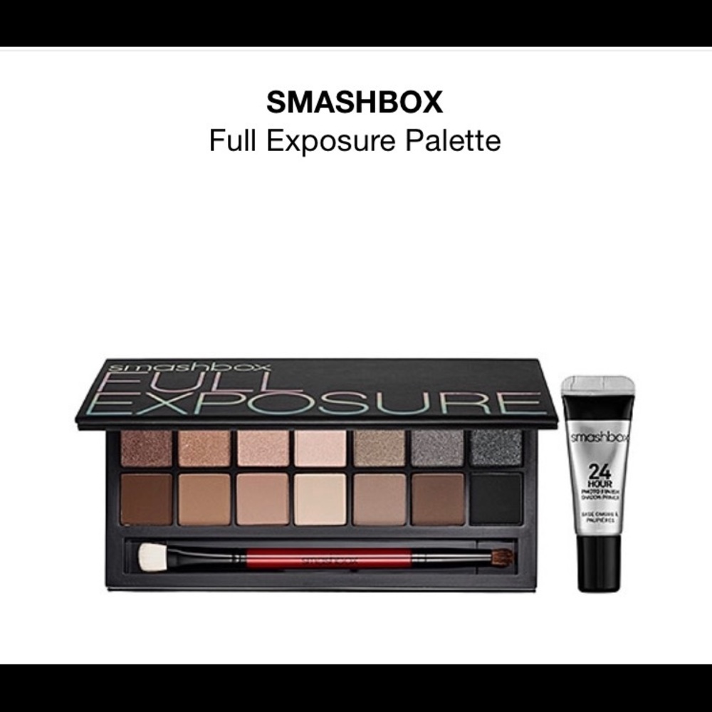 Smashbox full exposure eyeshadow pallet