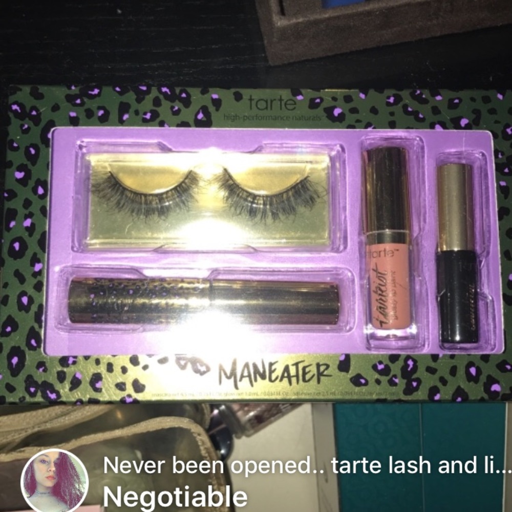 Tarte maneater false lash & lip kit