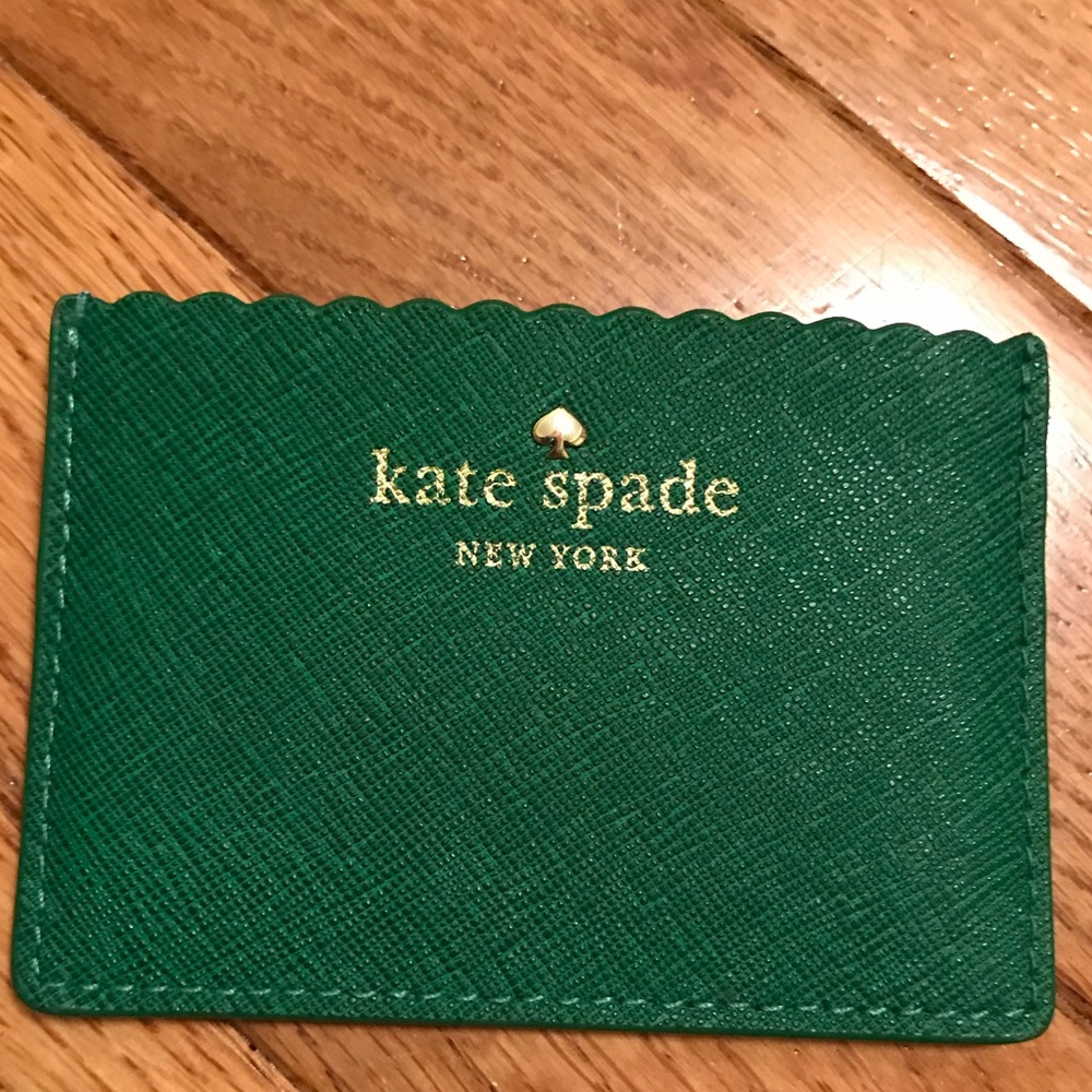 Kate Spade Scalloped Edge Card Case