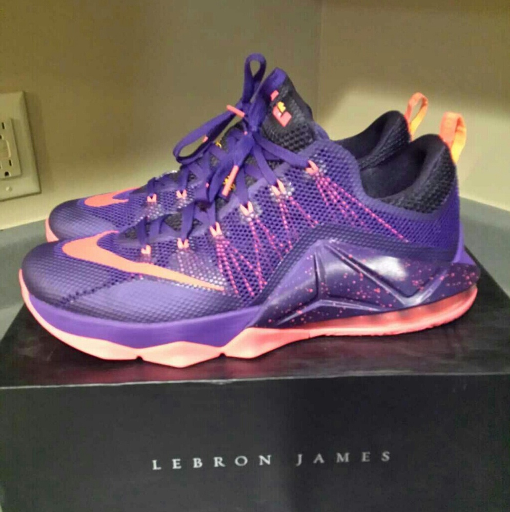 Nike LeBron 12 Low Court Purple