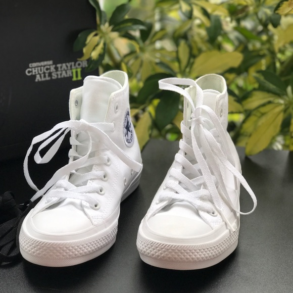 NWT Converse All Star Ctas || OX White HT W / (k) - Picture 6 of 8