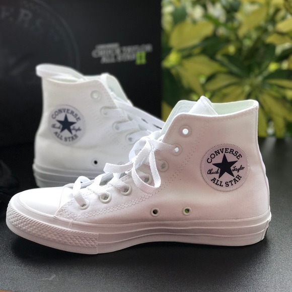 NWT Converse All Star Ctas || OX White HT W / (k) - Picture 3 of 8