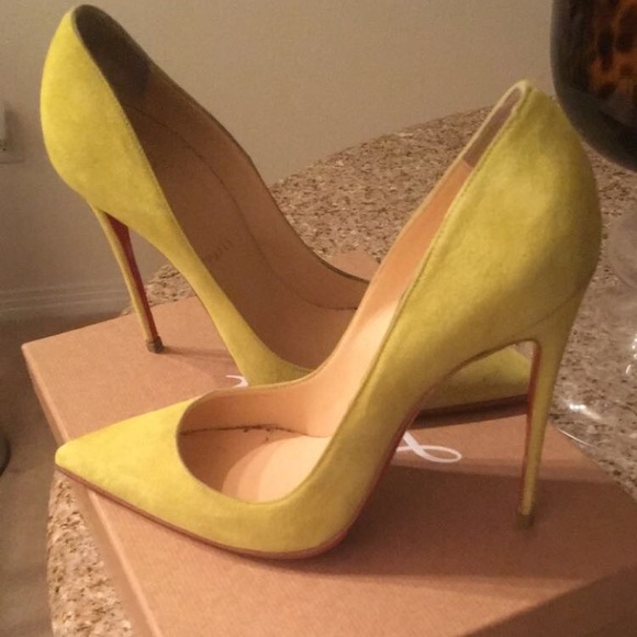 Christian Louboutin Shoes - Christian Louboutin So Kate 120 Veau Velours