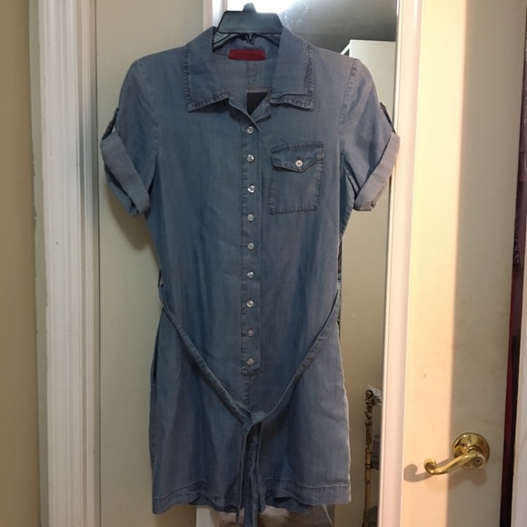 NWT Denim romper size small - Picture 5 of 7