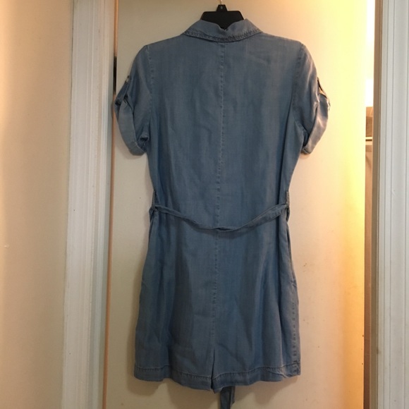 NWT Denim romper size small - Picture 4 of 7