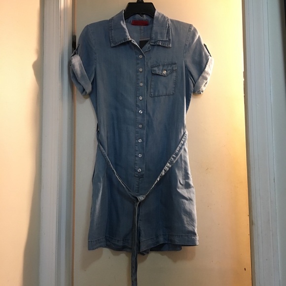 NWT Denim romper size small - Picture 6 of 7
