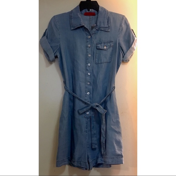 NWT Denim romper size small - Picture 2 of 7