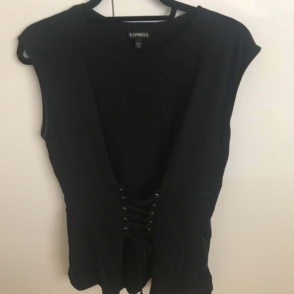 Express Lace up Top