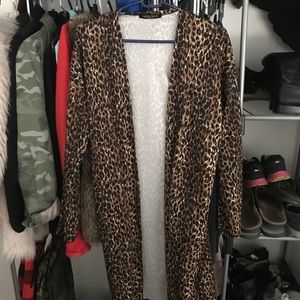 Leopard Duster Jacket