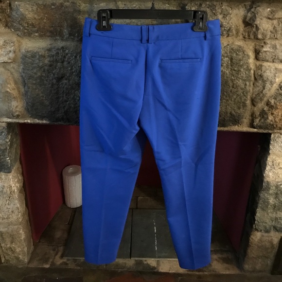 EXPRESS royal blue editor capris - Picture 3 of 3