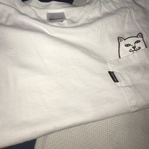 RIPNDIP middle finger pocket tee
