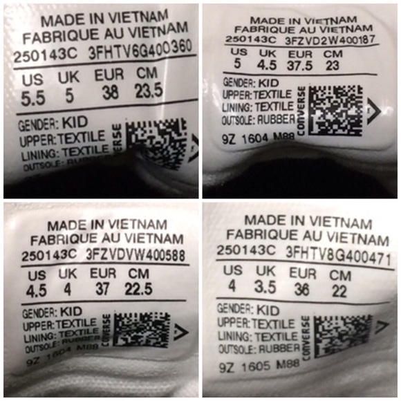 Converse Chuck Taylor 2 HI Black White W AUTHENTIC - Picture 8 of 8