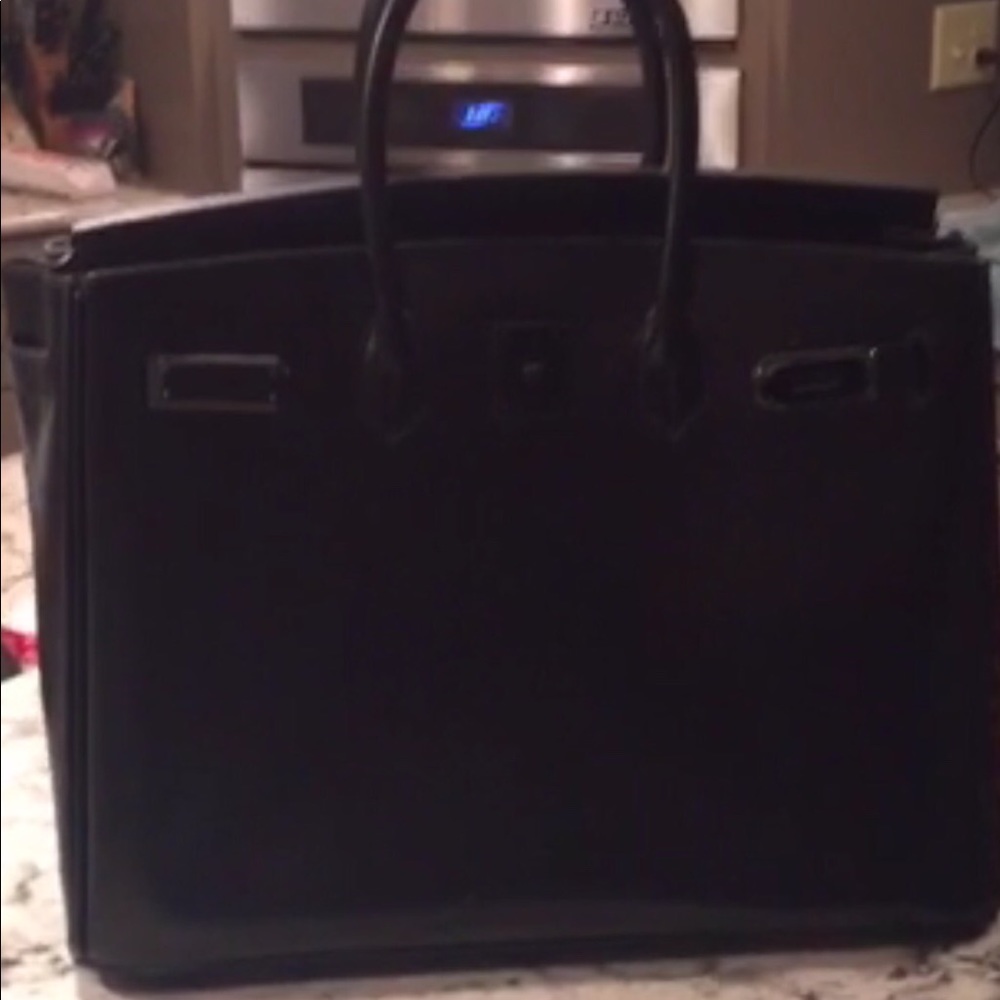 Hermes Birkin 35 SoBlack in pristine condition