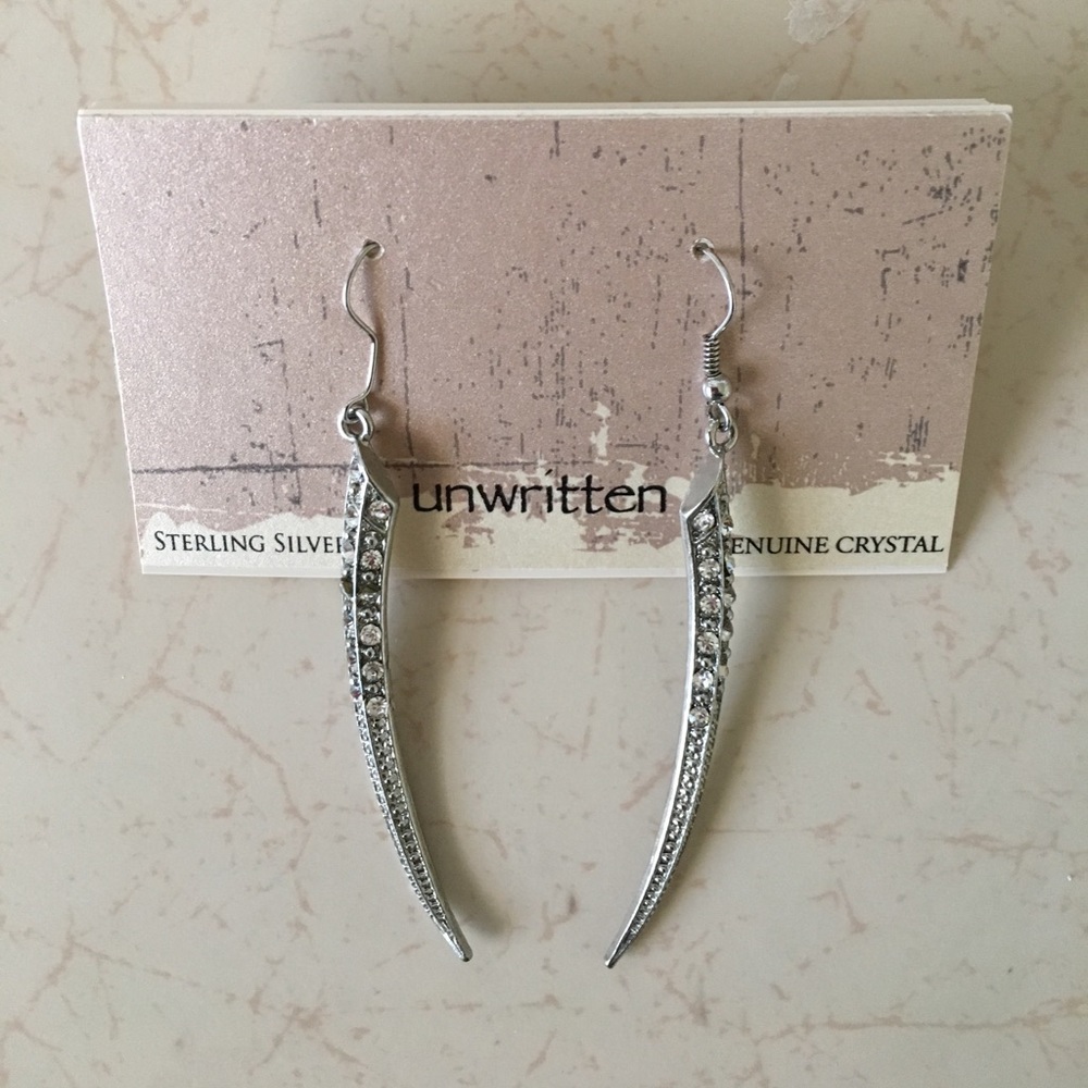 Unwritten Silver Earrings
