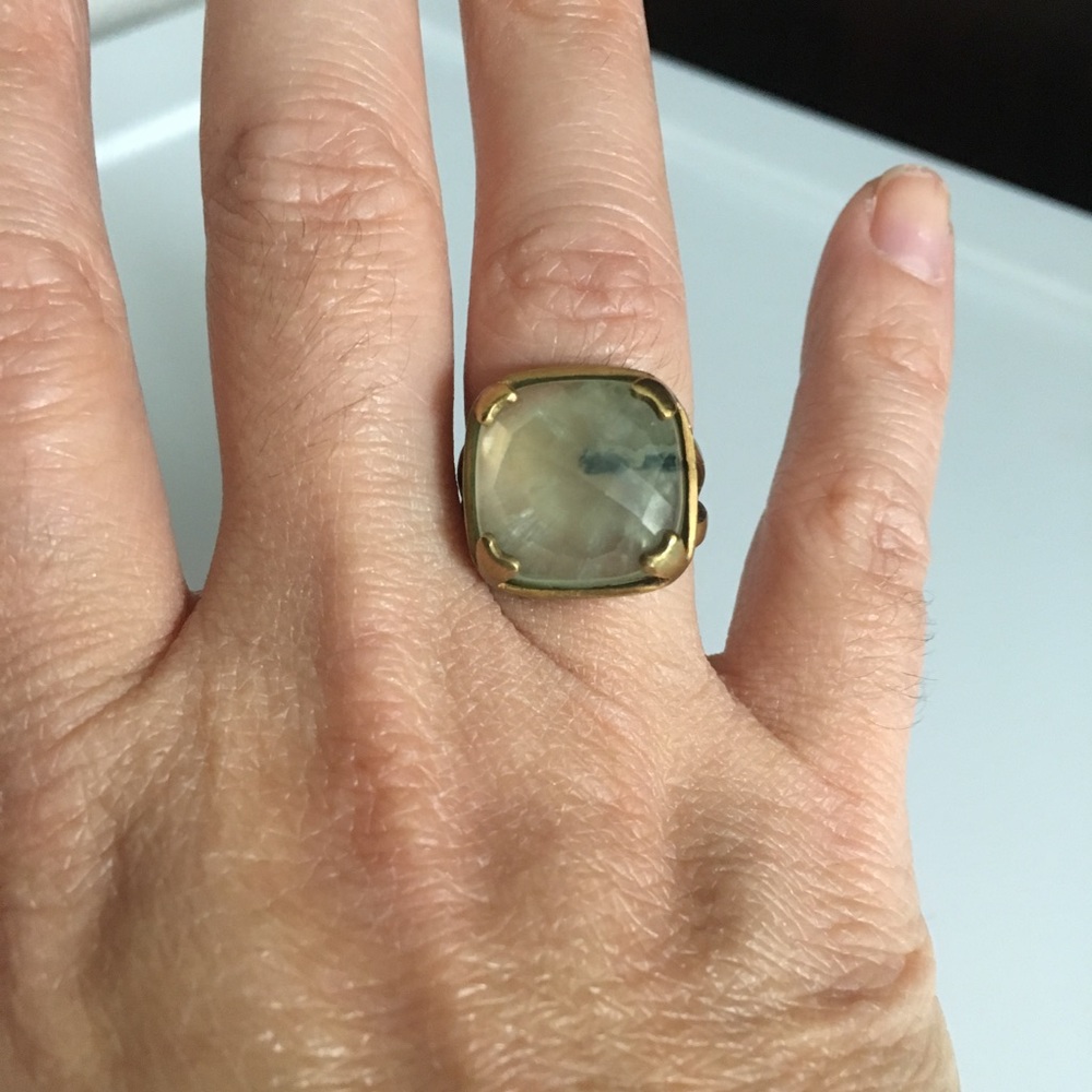 Sage stone ring ๐๐ค - Picture 3 of 3