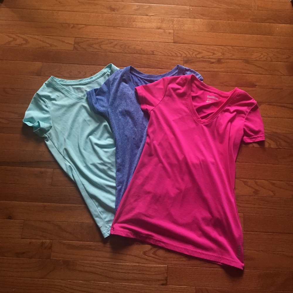 BUNDLE OF 3 reebok athletic shirts