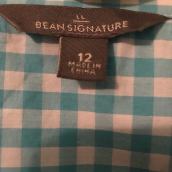 LL Bean signature button up - Picture 2 of 4