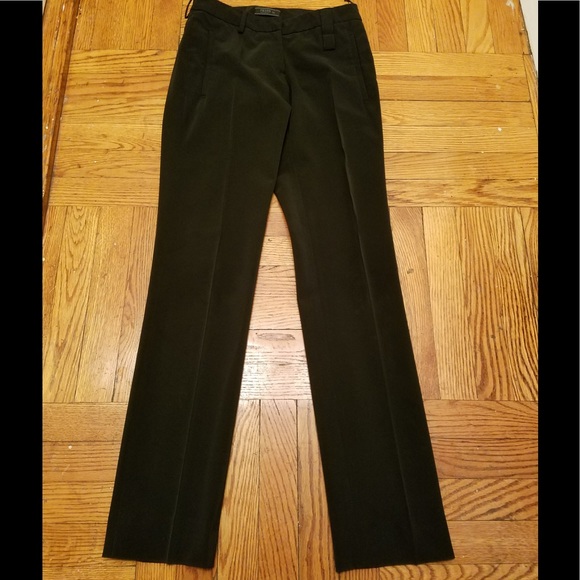 Prada shiny black elegant pants size38 euro - Picture 2 of 7