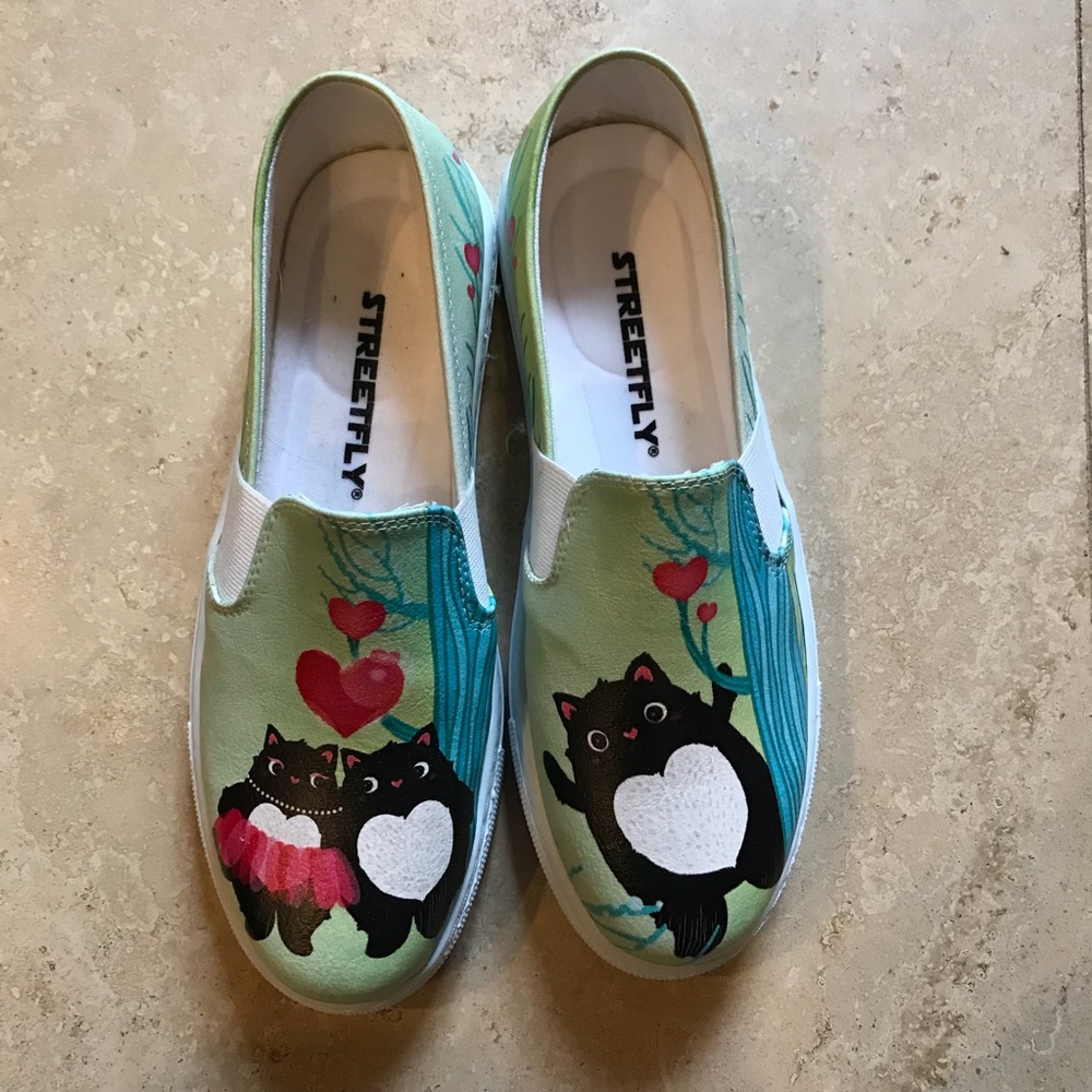 Streetfly slipon canvas shoes