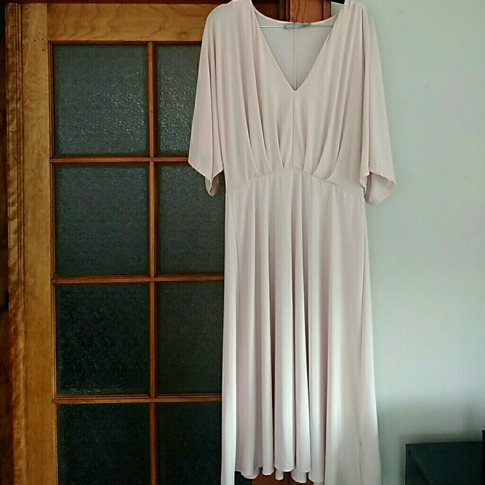 Blush ASOS Midi Dress