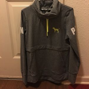 PINK dry fit cowl neck sweatshirt! 💛