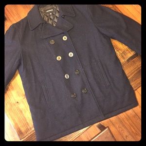 Men's London Fog quilted pea coat!