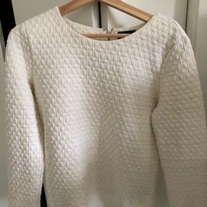 Quilted Gap Sweater