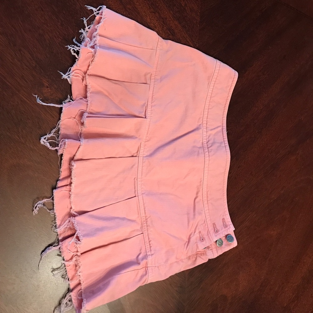 American Eagle Pink Mini Skirt