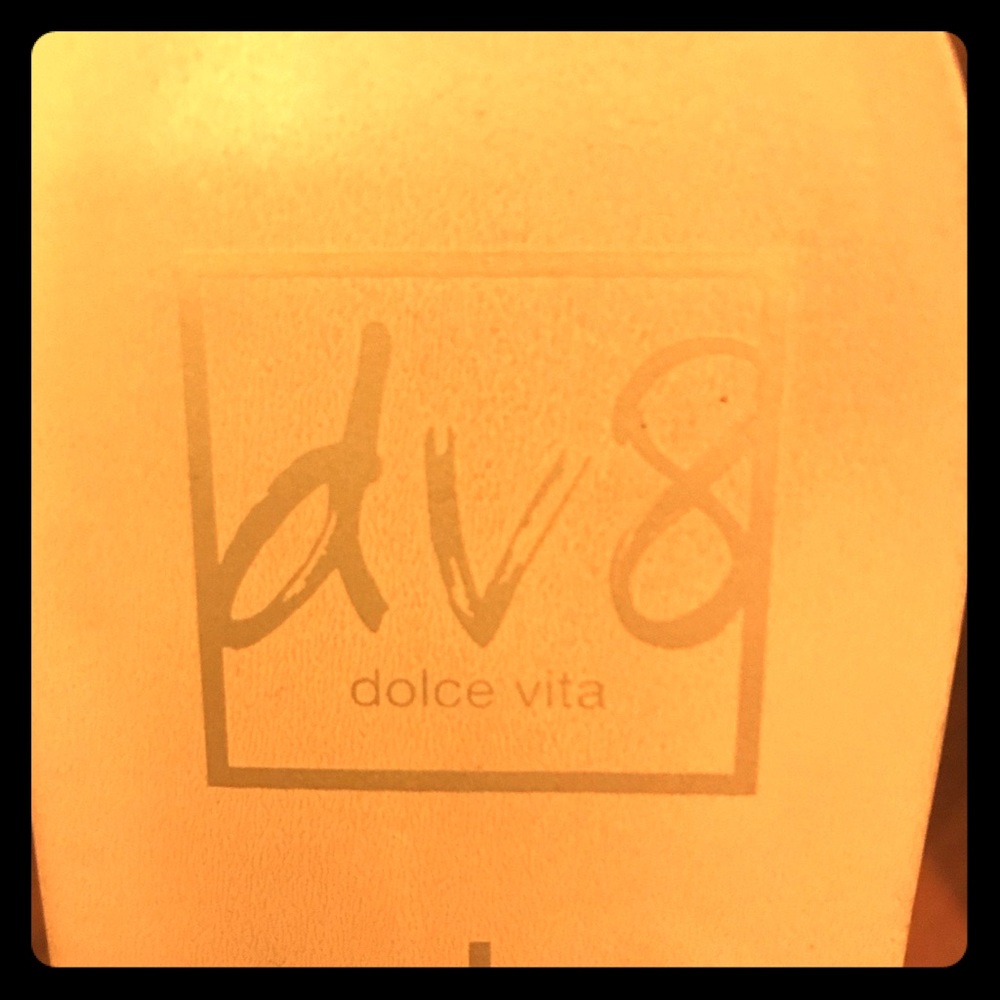 Nude Dolce Vita slide sandals “barely worn”