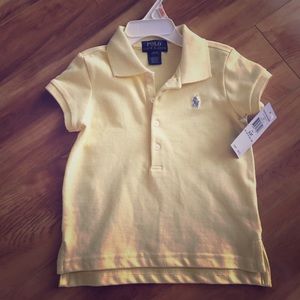 Girls Ralph Lauren Polo shirt size 2T NWT