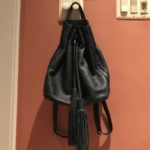 Rebecca Minkoff leather backpack tote