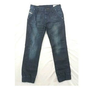 Diesel Joyze Dark Skinny Ankle Stretch Jeans 30x27