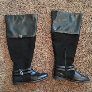 WIDE CALF Over the Knee Boots