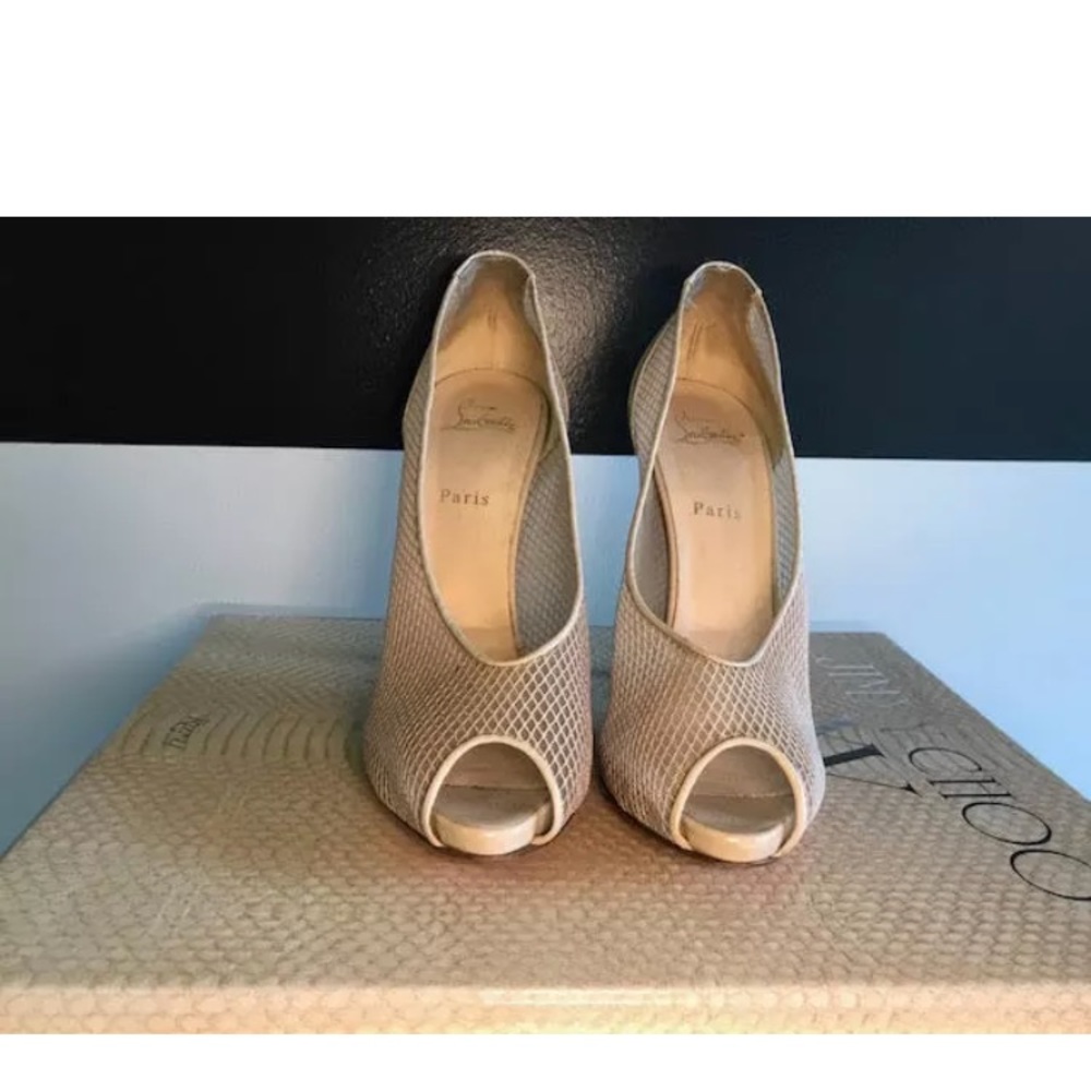 Christian Louboutin Felito Mesh pumps