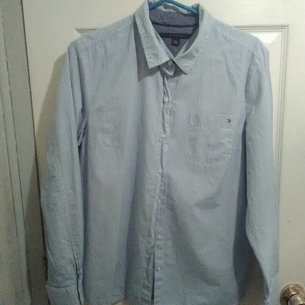 Boys Tommy Hilfiger button down shirt