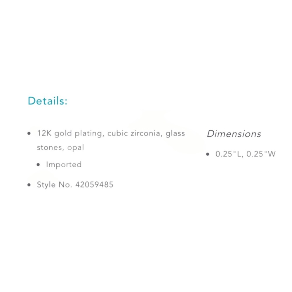 Anthropologie Isle Front-Back Post Earrings - Picture 5 of 5