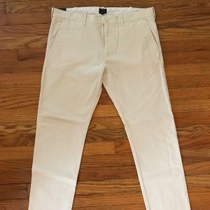 NWT J. Crew Khakis The Driggs 36/32