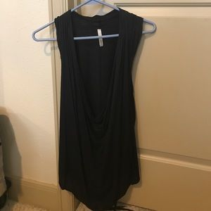 Black tunic with option to tie I’m back or front
