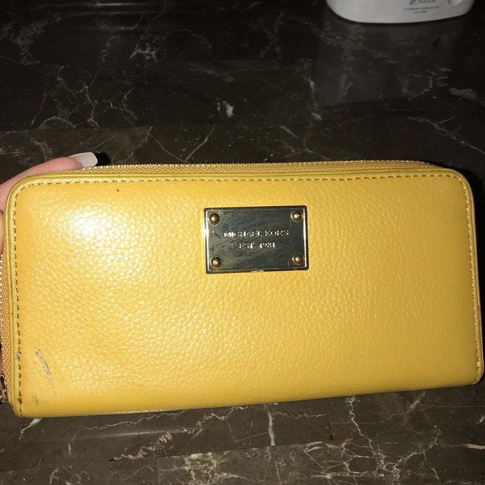 Michael Kors leather wallet