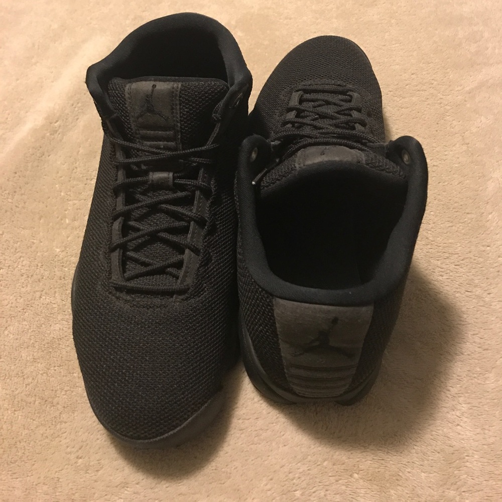 Black Air Jordan .  Size 9