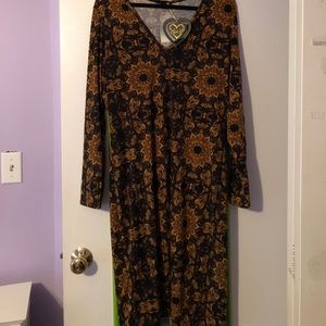 Asos Curve Club L Midi Dress